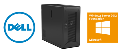 Server Dell PowerEdge T20 plus licenta Microsoft Windows Server 2012 R2 Foundation