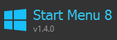 Aplicatie buton START in Windows 8.1 - Start Menu 8 v1.4.0
